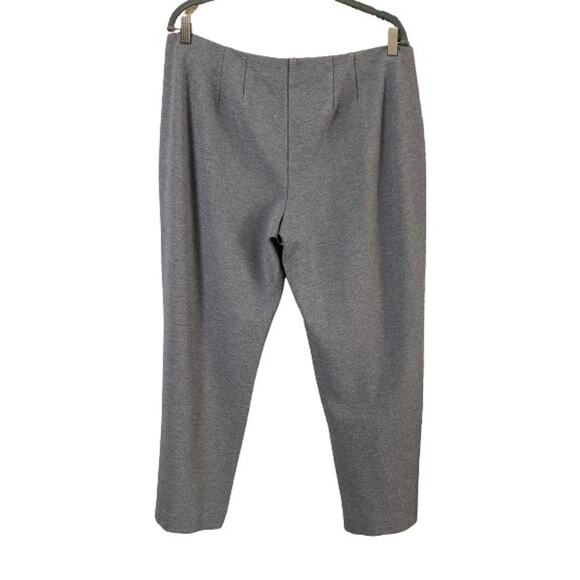 Soft Surroundings Gray Pull On Cropped Stretch Pants Sz‎ PXL - Picture 3 of 8